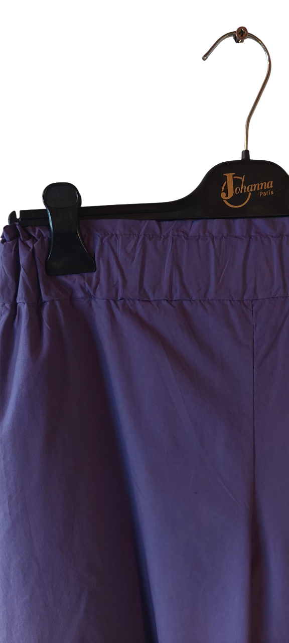 Pantalon Large Coupe Palazzo & Taille Paperbag kaki