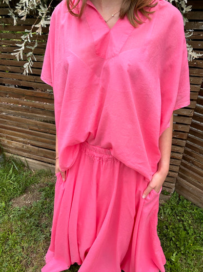 Ensemble rose Johanna Paris