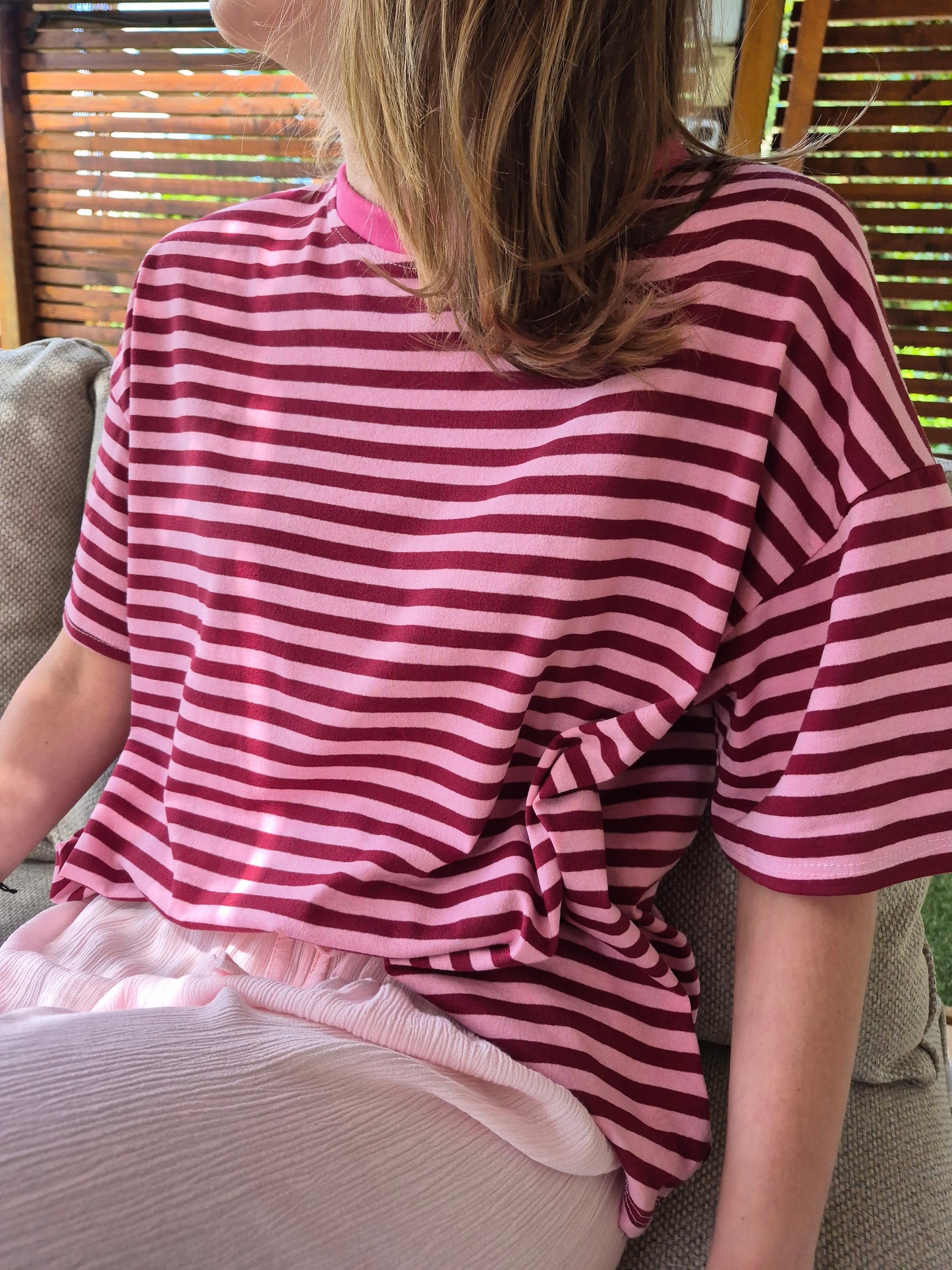 T-shirt rayé Rose & Framboise JOHANNA PARIS