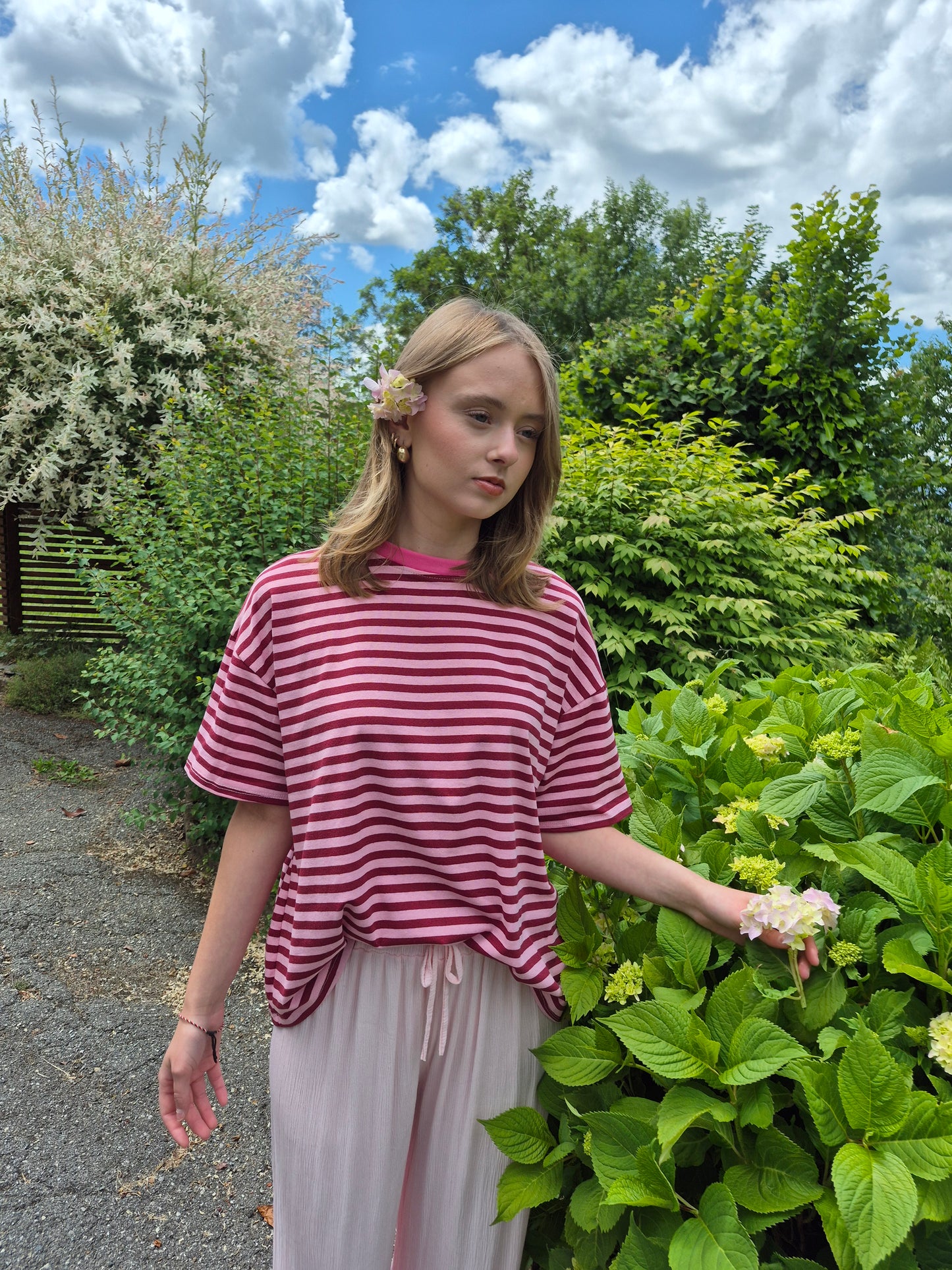 T-shirt rayé Rose & Framboise JOHANNA PARIS