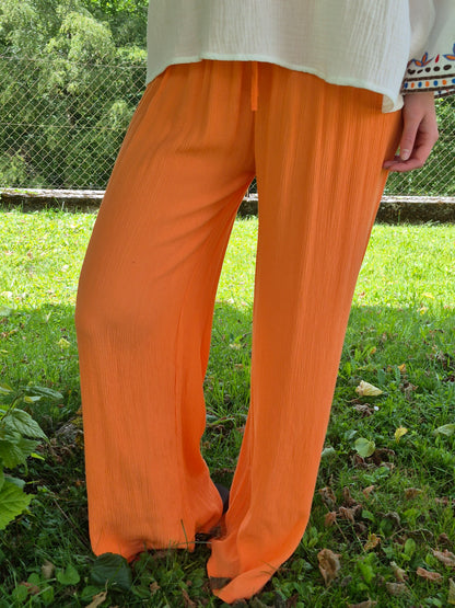 Pantalon Palma fluide large ALLEN & JO