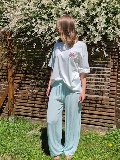T-shirt "Desert Dream" – Coton Doux & Broderie Solaire
