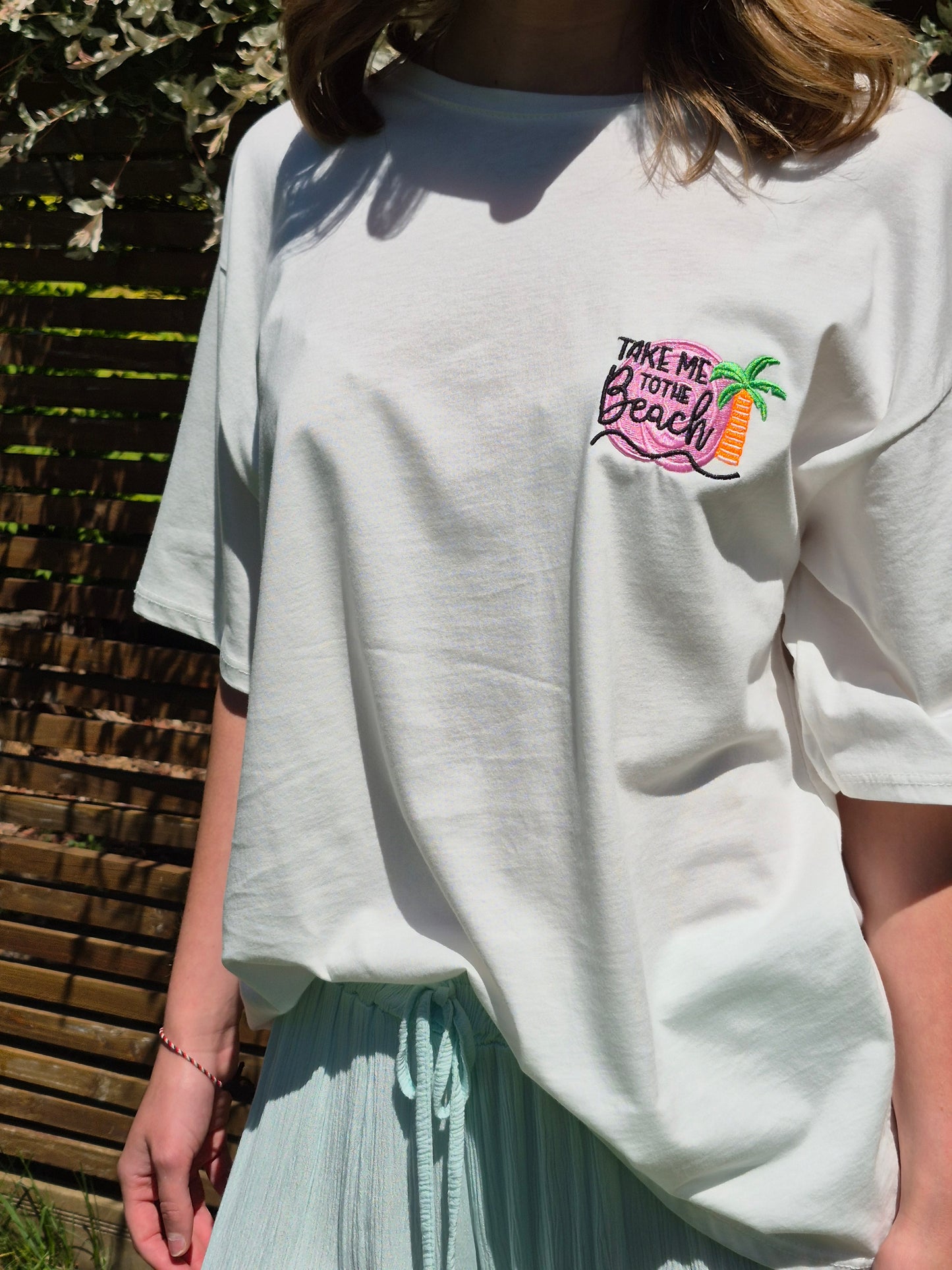 T-shirt "Desert Dream" – Coton Doux & Broderie Solaire