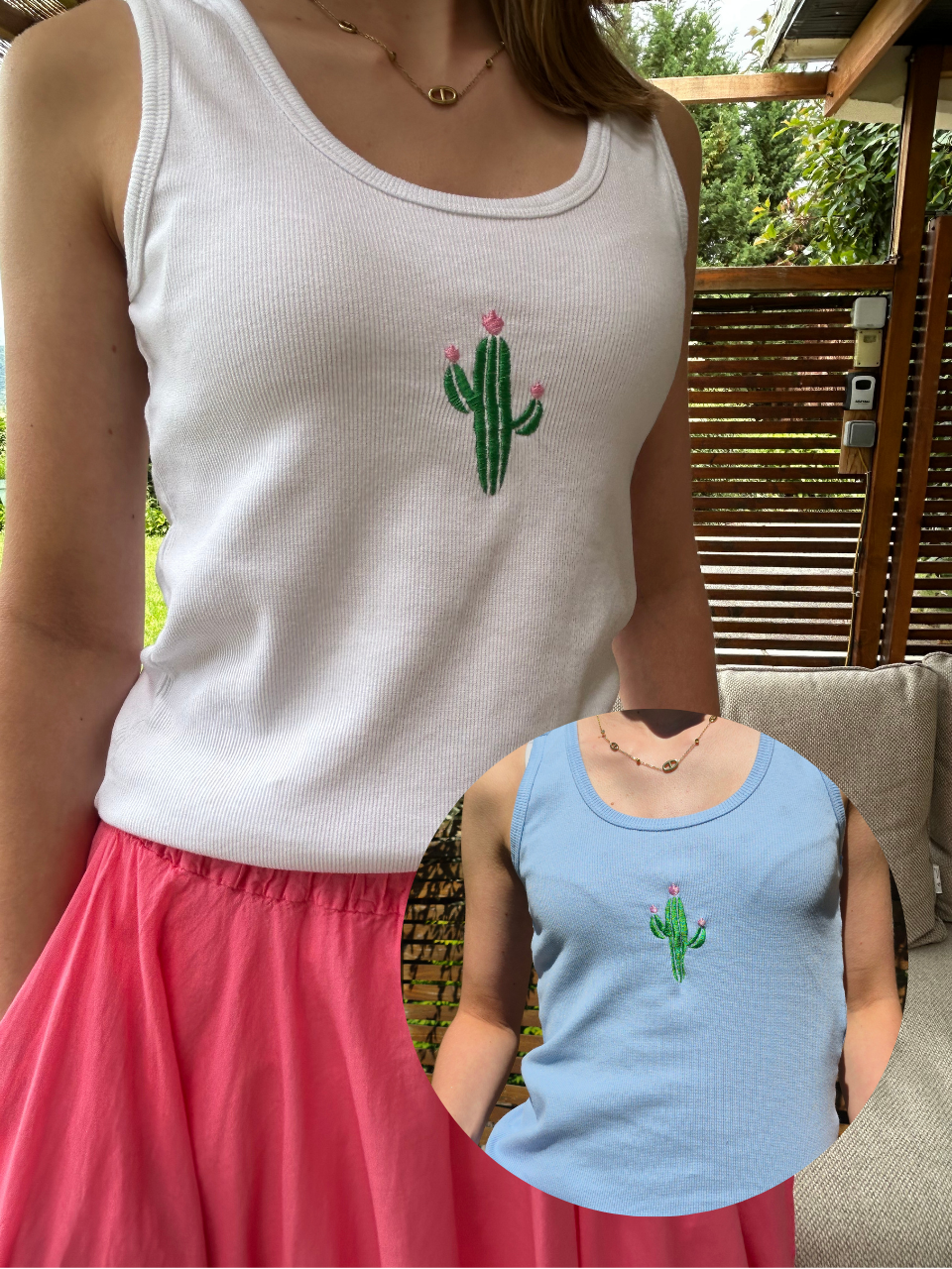 Débardeur Cactus ALLEN & JO