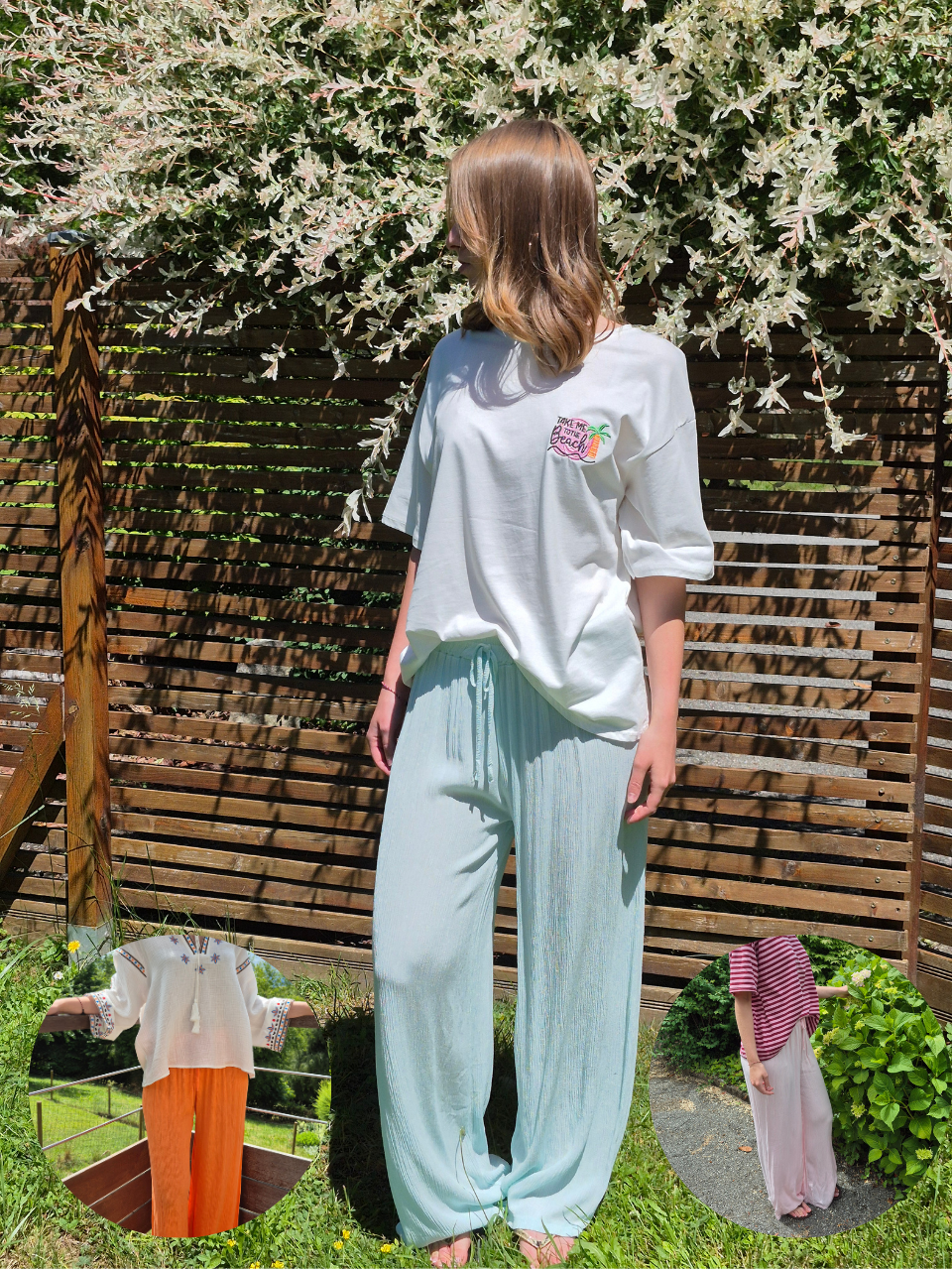 Pantalon Palma fluide large ALLEN & JO