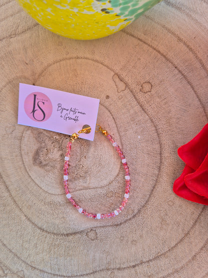 Bracelet "Eclat de Rose" - JS Bijoux