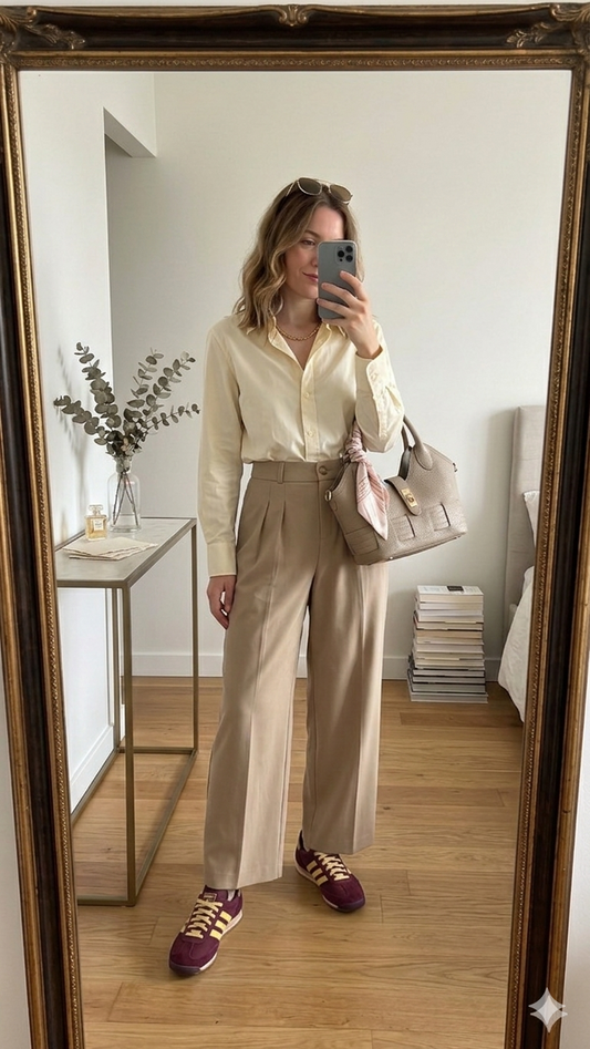 Pantalon pinces ALEXIA