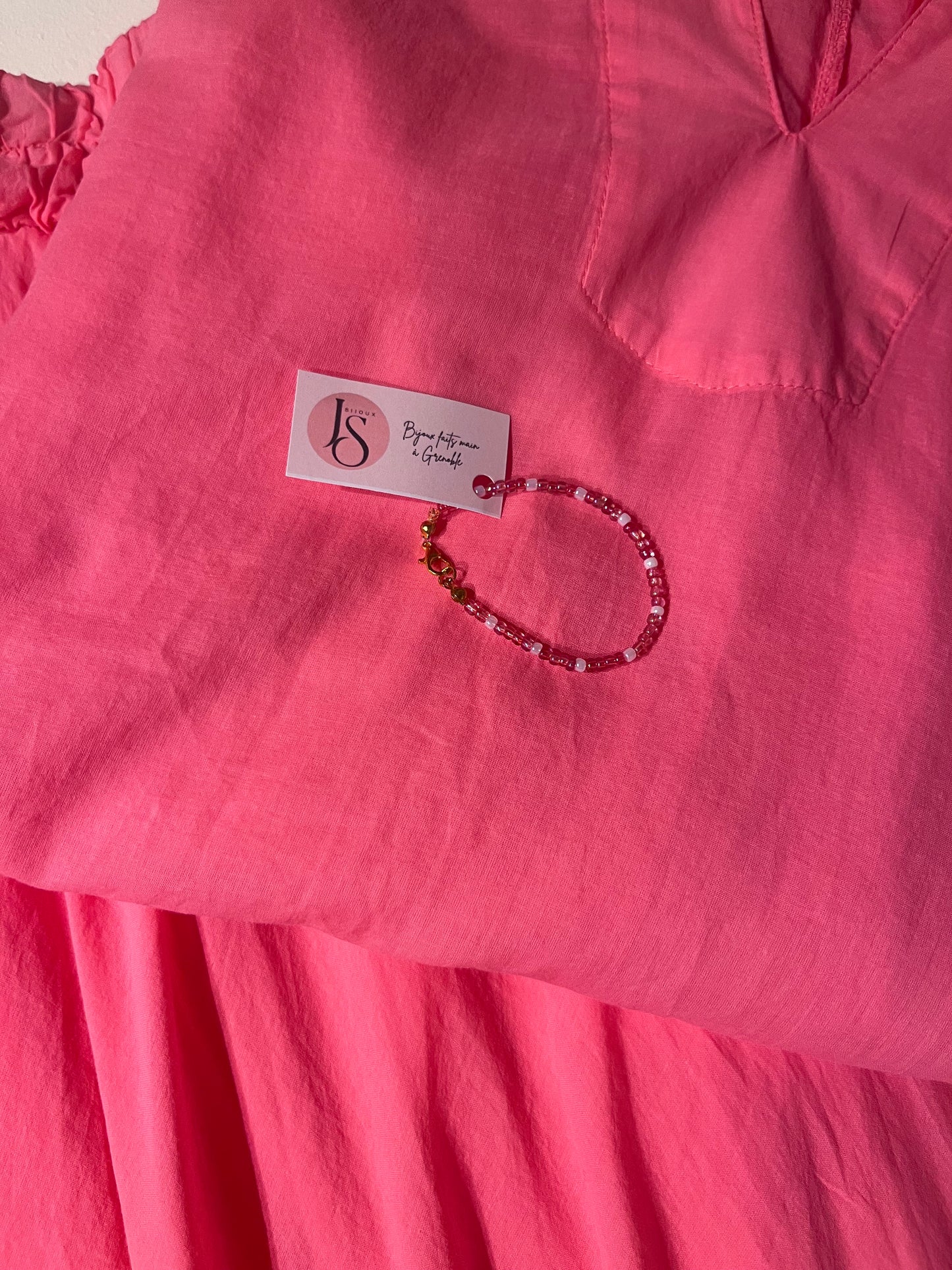 Bracelet "Eclat de Rose" - JS Bijoux