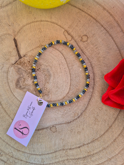 Bracelet "Or Noir" - JS Bijoux