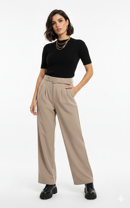 Pantalon MIA (beige ou marine)