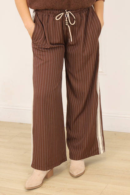 Pantalon SALLY - chocolat