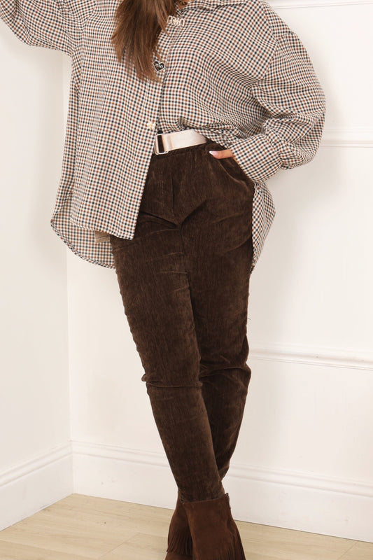 Pantalon TECHNA / VIVI (taupe, beige ou chocolat)
