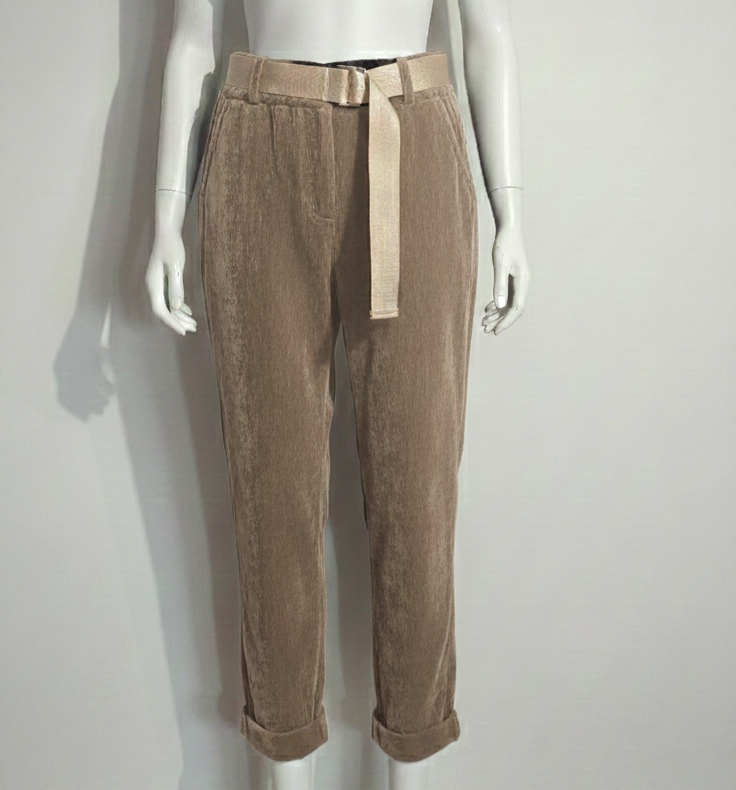 Pantalon TECHNA / VIVI (taupe, beige ou chocolat)