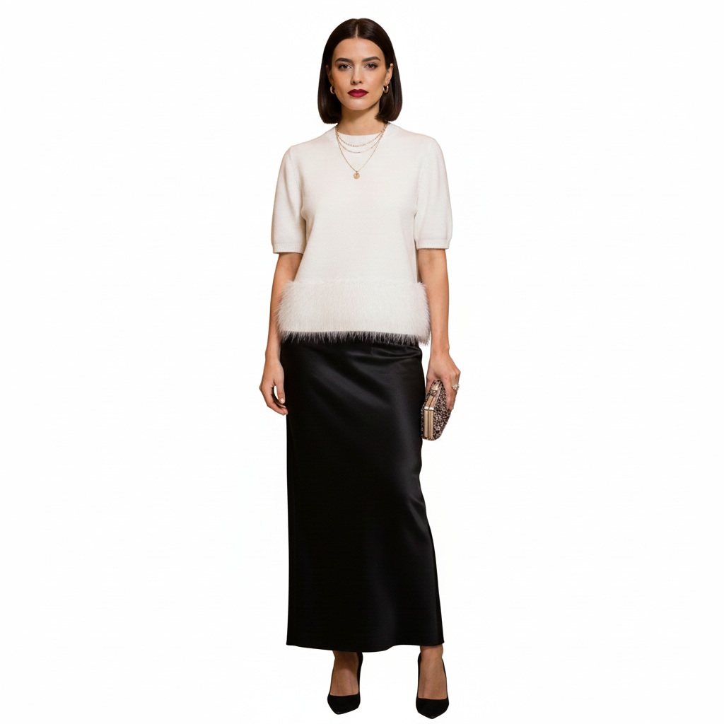Pull maille KEZY froufrou