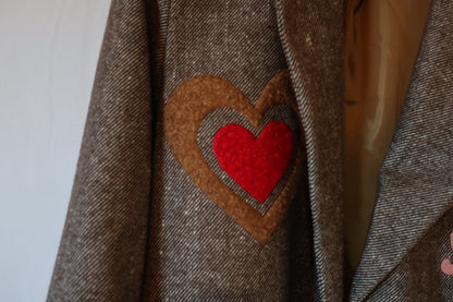 Veste KEZY inscriptions brodées