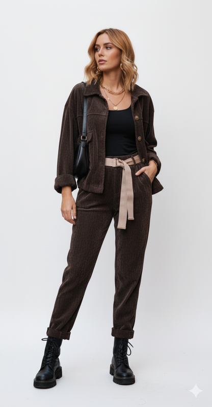Veste velours TECHNA / VIVI