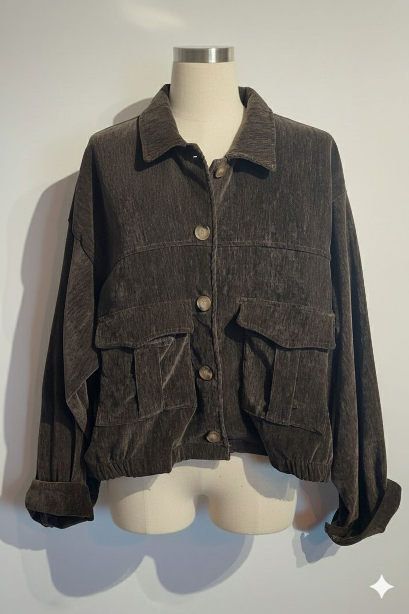 Veste velours TECHNA / VIVI
