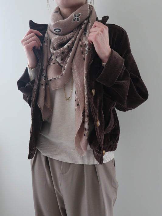 Veste velours TECHNA / VIVI