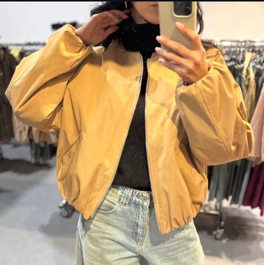 Bomber Urbain Coupe Oversize & Doublure Matelassée