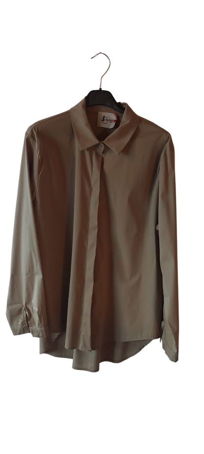 Chemise coton Sable & Coupe Oversize