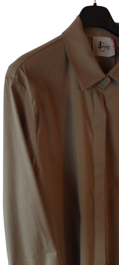 Chemise coton Sable & Coupe Oversize