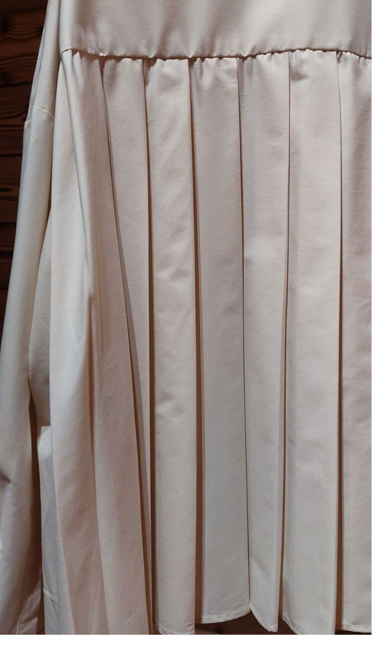 Chemise KEZY détail dos plissé soleil