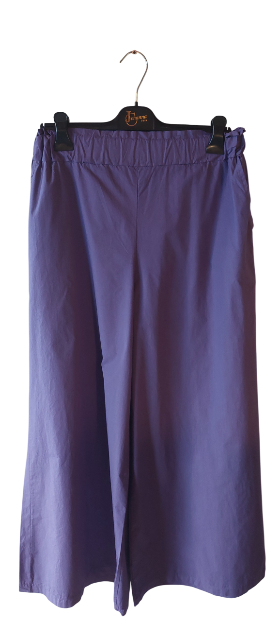 Pantalon Large Coupe Palazzo & Taille Paperbag kaki