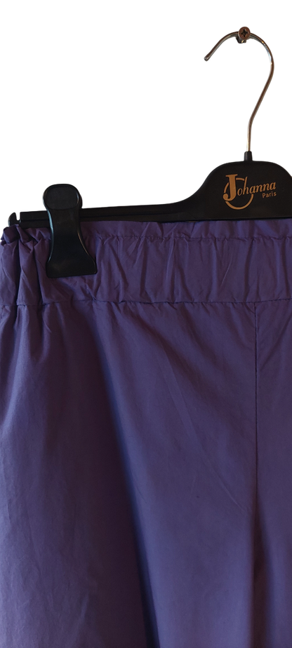 Pantalon Large Coupe Palazzo & Taille Paperbag kaki