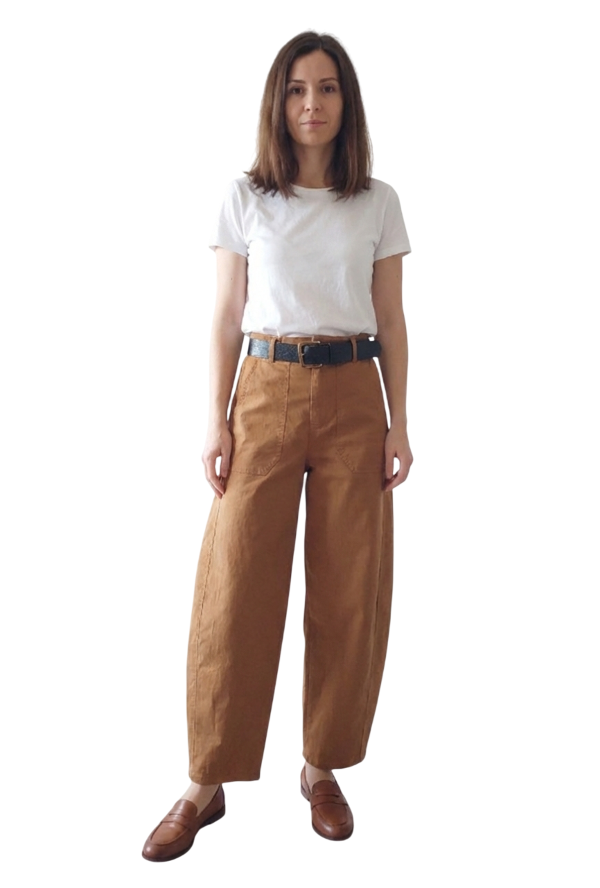 Pantalon KEZY Coupe Ballon - Taille Haute Ceinturée