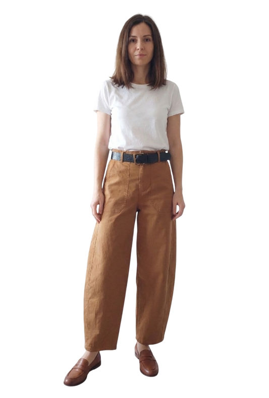 Pantalon KEZY Coupe Ballon - Taille Haute Ceinturée