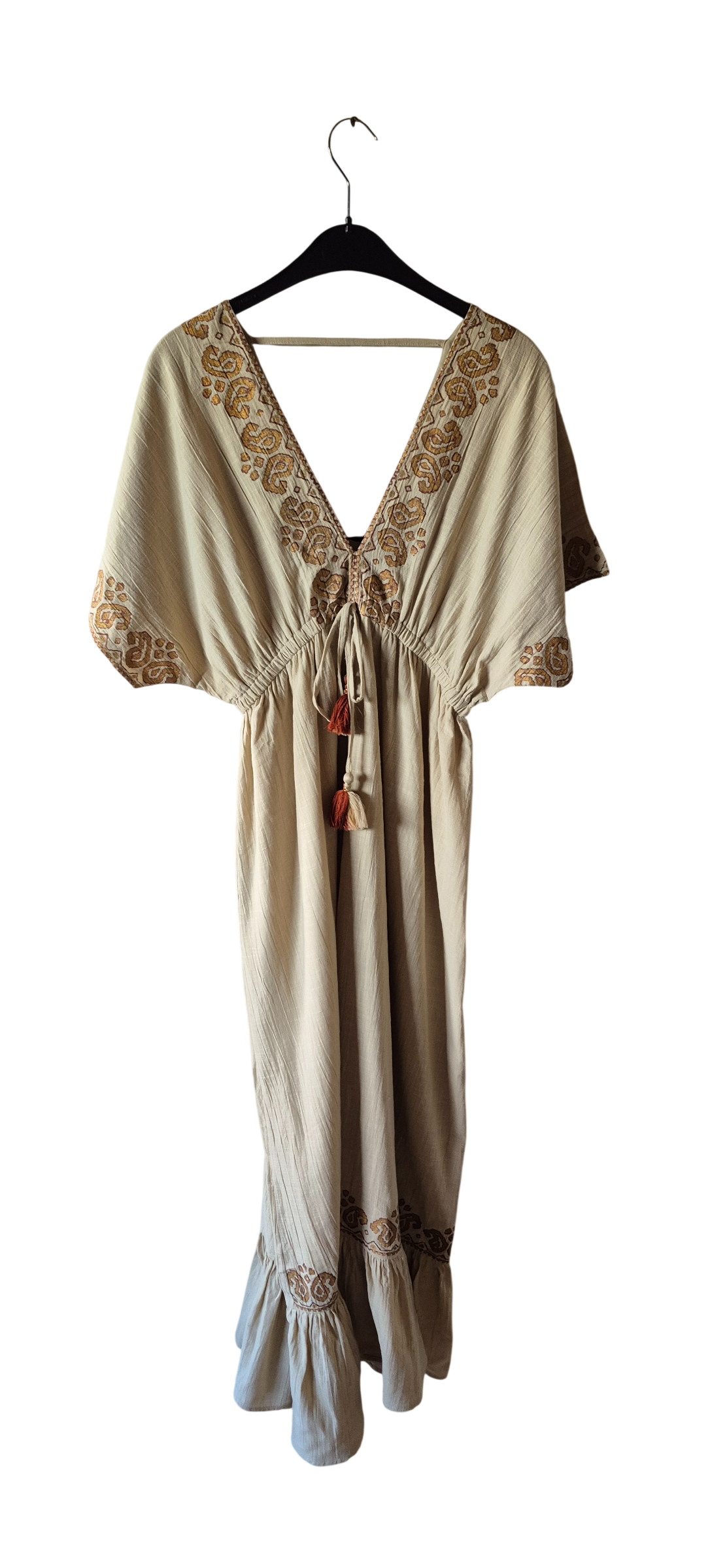 Robe Longue "Siya" – Esprit Kaftan & Broderies Paisley