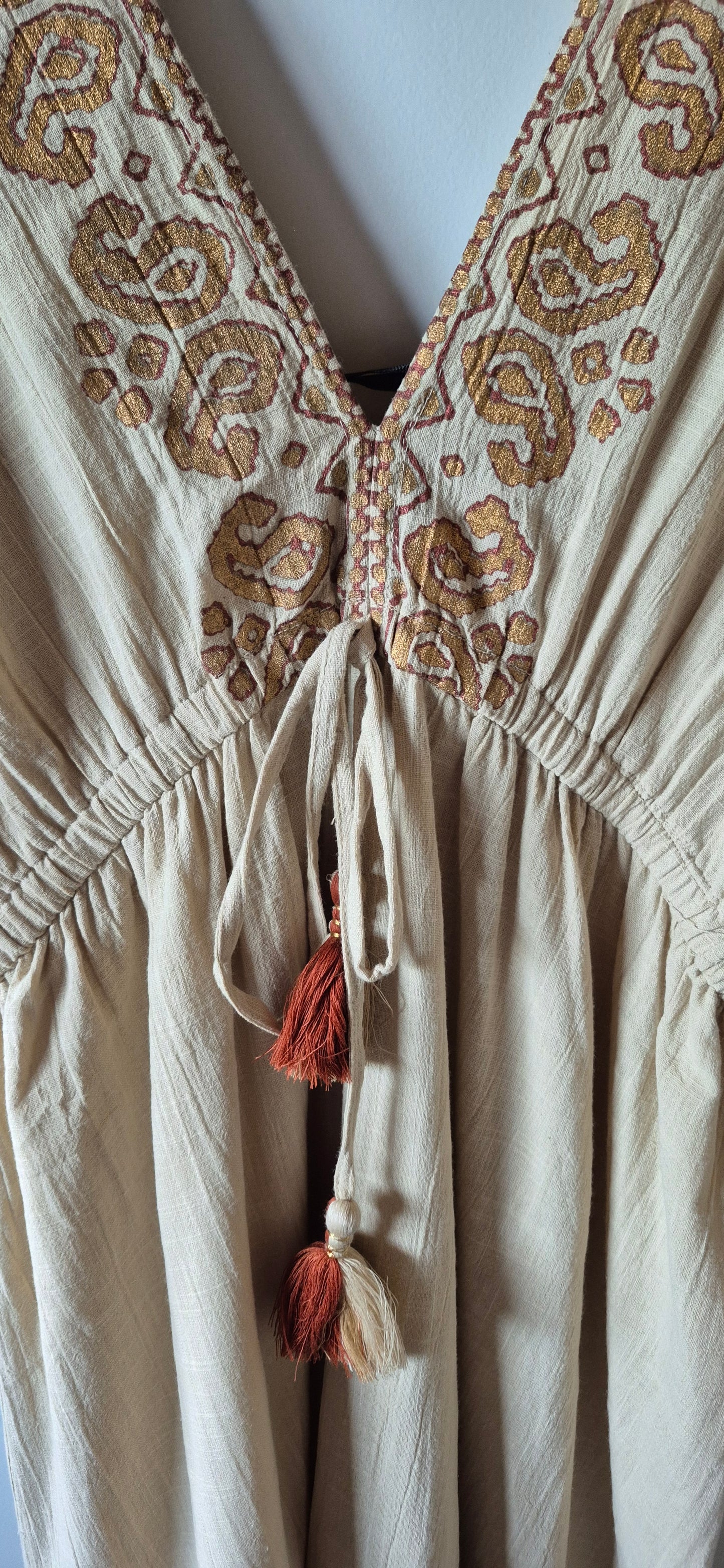 Robe Longue "Siya" – Esprit Kaftan & Broderies Paisley
