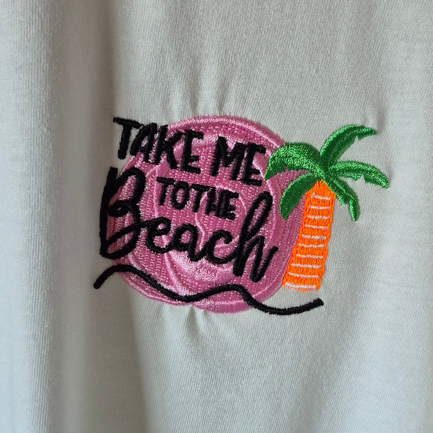 T-shirt "Desert Dream" – Coton Doux & Broderie Solaire