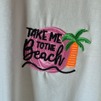 T-shirt "Desert Dream" – Coton Doux & Broderie Solaire