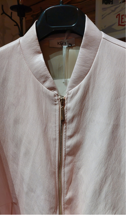 Veste Bomber Rose poudré KEZY – Soft-Touch